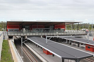 <span class="mw-page-title-main">Leppington railway station</span> Railway station in Sydney, New South Wales, Australia