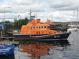 Lifeboats at Arklow Harbour - geograph.org.uk - 1453984.jpg