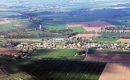 Lochenice in vogelvlucht (2011)