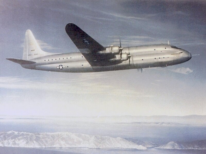 File:Lockheed XR6O-1 Constitution in flight (colour).jpeg