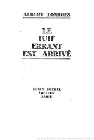 Juif Errant