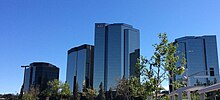 The AIG Towers of Woodland Hills, Los Angeles. Los Angeles Valley, Warner Center, AIG Towers.jpg