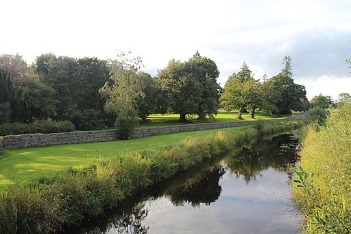 Lough Rynn River joining Rynn and Errew lakes