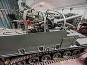 M44 in het Belgische Site Gunfire Brasschaat-Museum