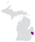 Thumbnail for Michigan's 65th House of Representatives district