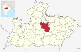 Localisation de District de Sagar