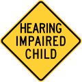 Hearing impaired child, Pennsylvania