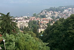 Orselina vista dal monastero di Madonna del Sasso