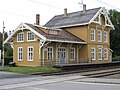 Magnor stasjon er modellert etter den opprinnelige stasjonsbygningen på Hokksund. Foto: Tor Egil Riegels Strand