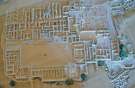 A model of the Palace
