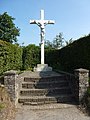 Mametz (Pas-de-Calais, Fr), Crecques, croix de chemin.JPG