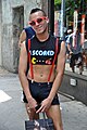 Man with Pac-Man T-Shirt at 2011 NYC Gay Pride Parade.jpg