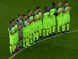 Liverpool players before Manchester United away, 15 January 2017