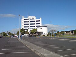 The Ōtara-Papatoetoe Local Board Office in the Manukau City Centre