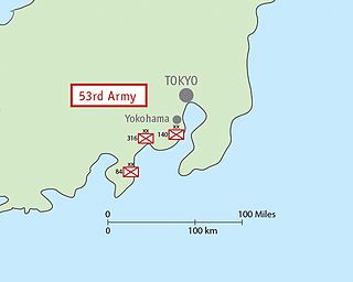 <span class="mw-page-title-main">Fifty-Third Army (Japan)</span> Military unit