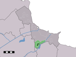 Kaart van Wagenborgen