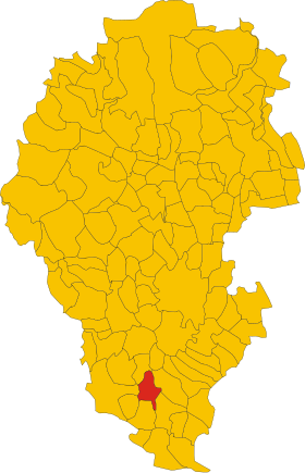 Localização de San Germano dei Berici