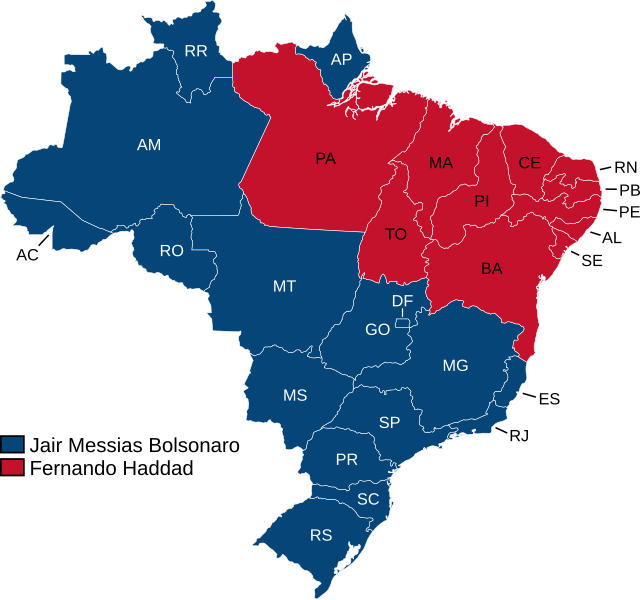 File:Mapa do Brasil - Eleição presidencial (2018).svg