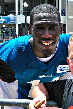 Marqise Lee 2014 Jaguars träningsläger (2) Cropped.jpg