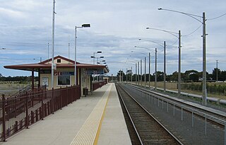 <span class="mw-page-title-main">Marshall railway station</span> Railway station in Geelong, Victoria, Australia