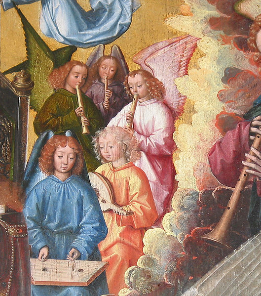 File:Master of the St Lucy Legend - Mary, Queen of Heaven (detail upper right angels) - c. 1480 - c. 1510.jpg