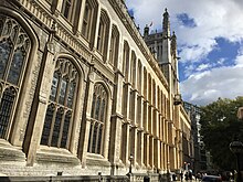 The Maughan Library. Following a PS35m renovation, it is the largest new university library in the United Kingdom since World War II Maughan Chancery Lane.jpg