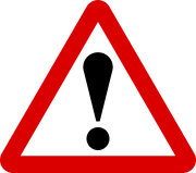 Mauritius Road Signs - Warning Sign - Other dangers.svg