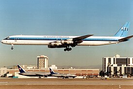 DC-8-60F авиакомпании ATI, идентичный разбившемуся