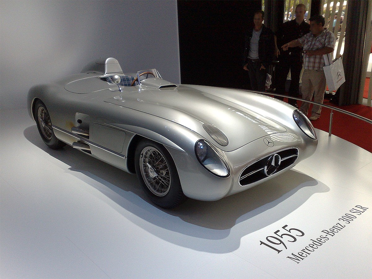 メルセデスベンツ 300 SLR mille miglia 1955 - ミニカー