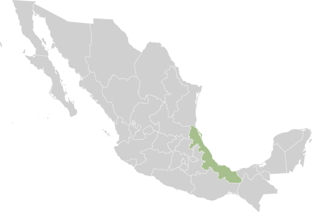 Веракрус на карте