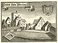 “Schloß Ober Pörring”, aus : Beschreibung des Churfürsten- u. Hertzogthumbs Ober- und Nidern Bayrn. Rentamt Landshut. – Gericht Landau, 1723