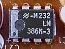 Micro-electric T3000 - board - National Semiconductor LM386N-0694.jpg