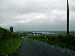 Minor road up Knockninny Hill - geograph.org.uk - 382857