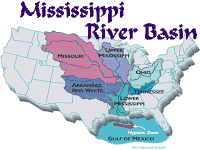 mississippi floden karta Mississippifloden Wikipedia mississippi floden karta