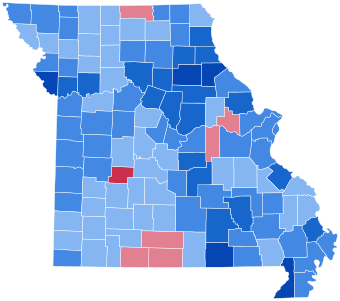 Missouri Presidential Election Results 1932.svg