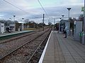 Tram stop looking east