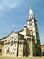 De kathedraal van Modena, zetel van het aartsbisdom