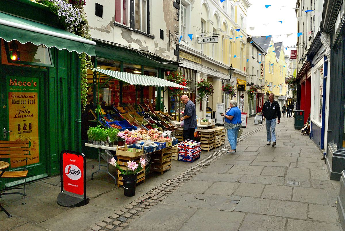 Street things. Church Street. Monmouth.