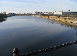 Morpeth Dock Landlocked dock in Birkenhead, Wirral, England