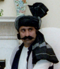 Миниатюра для Файл:Muhammad Umar Babrakzai in 1983.png