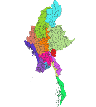 <span class="mw-page-title-main">Townships of Myanmar</span> Unit of local government in Myanmar