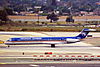 N601ME MD-88 Midwest Exp LAX 18JAN99 (6917086103) .jpg