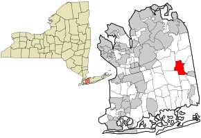 Kart over Bethpage (New York)