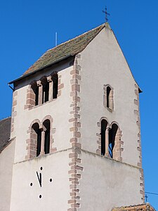 Détails du clocher du XIIIe