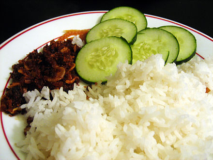 Ngapi kyaw with rice