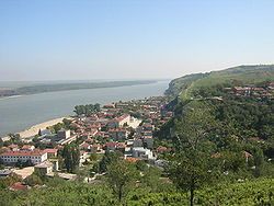 Pemandangan Nikopol dari benteng