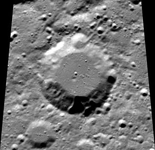 Heymans (crater) lunar crater