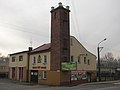 English: A fire station in Cieszyn-Bobrek Polski: Ochotnicza Straż Pożarna Cieszyn-Bobrek, na rogu ul. Kościuszki i Stawowej