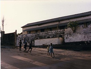 Fort Prinzenstein Danish fort in Keta, Ghana, built in 1784 and used in the slave trade