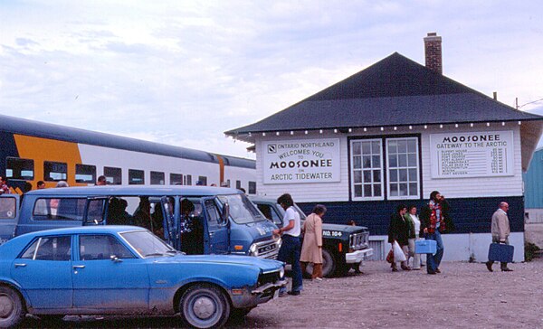 Moosonee Railway Station, c. 1970s